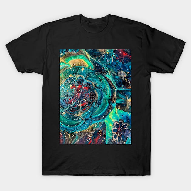 Blossom Pouring T-Shirt by xart